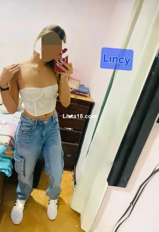 Hola mi amor soy lincy nueva en el ambiente disponible para atenderte corazon