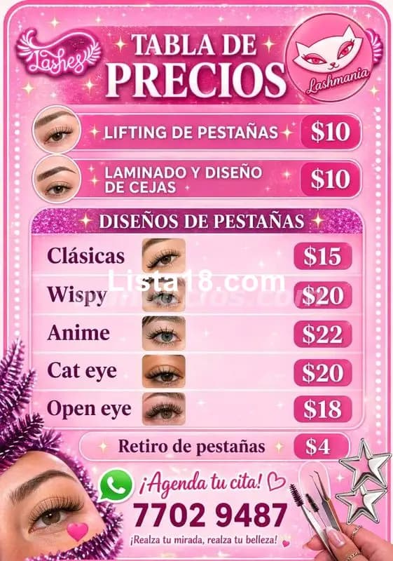 LIFTING DE PESTAÑAS Y EL DISEÑO QUE QUIERAS - 2