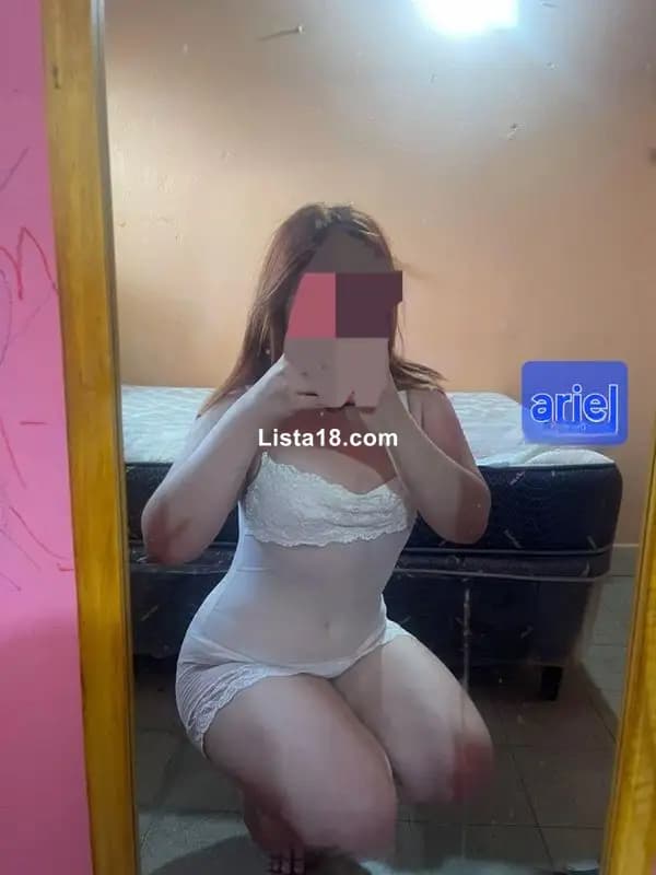 Ariel 22 años pelirroja rellenita chica curvy disponible para atenderte corazon - 3